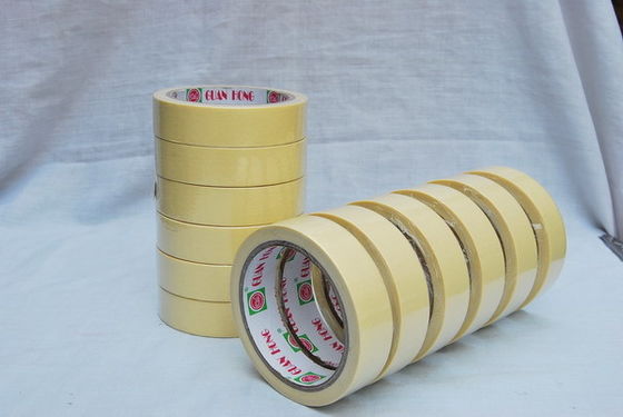 Китай желтой растворяющей основанный резиной покрашенный крен jumboo ленты для маскировки, 80mic 140mic поставщик