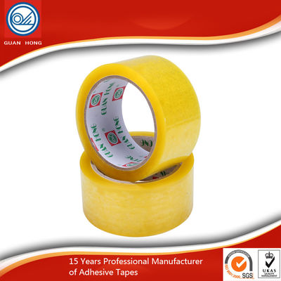 Китай Брайн/Tan/желтый цвет напечатали упаковывая воду ленты высокую слипчивую - основанный прилипатель поставщик
